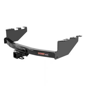 lot 407 image: CURT 14006 Class 4 Trailer Hitch, 2 Receiver, Select Chevrolet Silverado, GMC Sierra 1500, Towing Draw Bar.