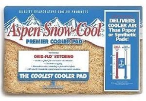 lot 328 image: Aspen Snow Cool Premier Cooler Pad (24-Pack) Model IP07