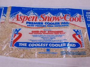 lot 329 image: Aspen Snow Cool Premier Cooler Pad (24-Pack) Model IP07