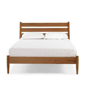 lot 427 image: Mid-Century Modern Castanho Queen Size Platform Bed, MD1209.