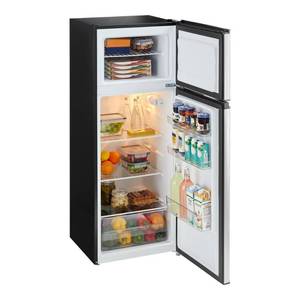 lot 365 image: Vissani Top Freezer Refrigerator (Scratch & Dent) Model MDFF7SS