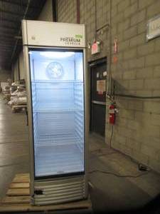 lot 354 image: Premium Levella Single Door Beverage CoolerRefrigerator  WORKS Model PRF155DX (Scratch & Dent)