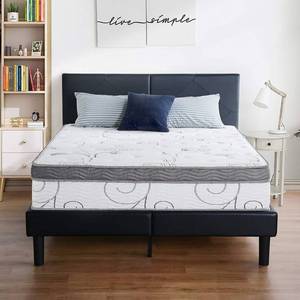 lot 12 image: ZINUS 12 NO SIZE Cloud Memory Foam Mattress (FENCE SAYS TWIN) Model AZ-CMM-1200T