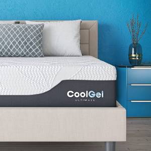 lot 23 image: Classic Brands 14 Queen Size Cool Gel Memory Foam Mattress Model 410168-8050