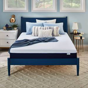 lot 43 image: Sleep Innovations Marley 12 Queen Size Gel Memory Foam Mattress Model G-MAT-95570-QN-WHT