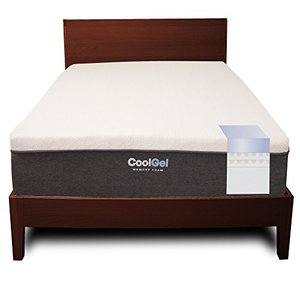 lot 40 image: Classic Brands 14 Queen Size Cool Gel Memory Foam Mattress Model 410168-8050