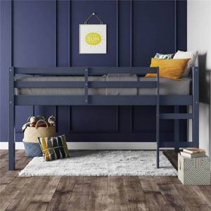 lot 55 image: Dorel Living Milton Twin Loft Bed ModelDA8377-BL