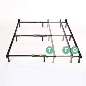 lot 58 image: Zinus Michelle Compact Adjustable Steel Bed Frame Model AZ-SBF-U2