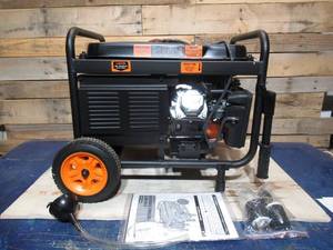 lot 3 image: WEN 56475 4750W Electric Start Generator