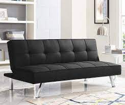 lot 10 image: Serta Corey Convertible Sofa - Black