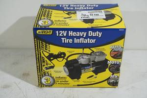 lot 32 image: AirTight 12V Heavy Duty Tire Inflator
