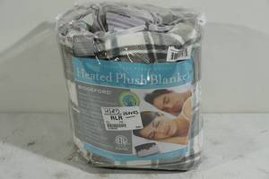 lot 40 image: Biddeford Microplush Queen Size Electric Blanket