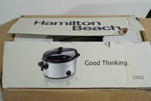 lot 70 image: DAMAGED Hamilton Beach 6 Quart Slow Cooker