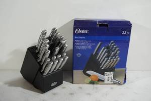 lot 77 image: Unused Oster Baldwyn 22 Piece Cutlery Set