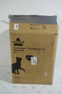 lot 81 image: NEW Bissell TurboClean PowerBrush Pet Carpet Cleaner