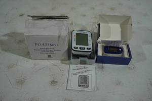 lot 96 image: Bluestone Wrist Blood Pressure Monitor, Pulse Oximeter