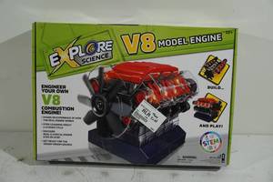lot 133 image: ExploreOne V8 Model Engine