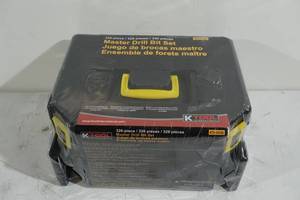 lot 179 image: NEW K-Tool 326 Piece Master Drill Bit Set