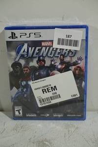 lot 187 image: NEW Marvel Avengers Game for Sony PS5