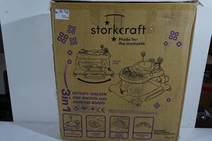 lot 193 image: NEW Storkcraft 3 - in 1 Activity Walker