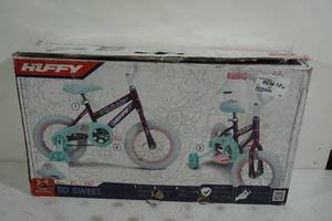 lot 190 image: NEW Huffy So Sweet 12 Bicycle