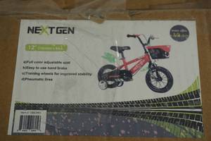 lot 207 image: NEW Next Gen 12 Childrens Bicycle