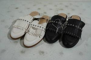 lot 213 image: 2 NEW Pairs of A New Day Slip On Shoes - Womens 9.5