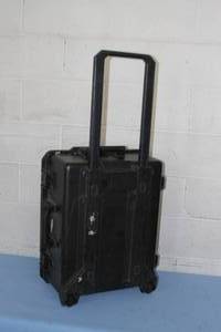 lot 2 image: Pelican iM2720 Storm High Performance Protective Travel Case w Pull Out Handle & Rolling Wheels & Foam