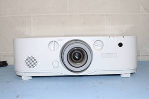 lot 14 image: NEC PA571W Widescreen 5700 Lumen Advanced Professional Home Theater Video Projector  Projection System