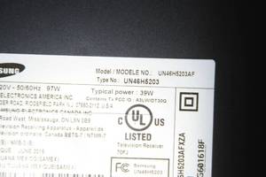 lot 18 image: Samsung UN46H5203 Smart 46 1080p 60Hz LED Smart Television  Display