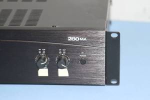 lot 19 image: Crown Audio 280MA Commercial  Industrial Audio Mixer  Amplifier