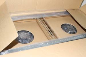 lot 21 image: PAIR of Black JBL Control 16CT Pro Audio Two-Way 6.5 Ceiling Speakers