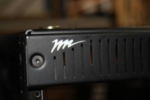 lot 32 image: Middle Atlantic Equipment Rack with TOA Professional Audio Amplifier