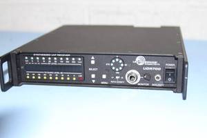 lot 39 image: Lot of 2 - Lectrosonics UDR-700 Professional Encrypted Wireless Mic Receivers & Handheld Microphones