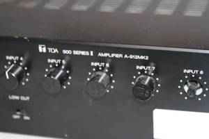 lot 42 image: OA A-912MK2 Professional 8-Channel Audio Mixer Power Amplifier w Optional Modules