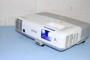 lot 59 image: Epson PowerLite 93 XGA Conference Room  Home Theater 2400-Lumen 3LCD Projector  Projection System
