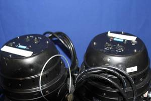 lot 68 image: PAIR of MBT DMX Controllable LED Par 64 Light Cans  Pro Lighting
