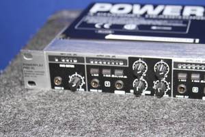 lot 74 image: Behringer PowerPlay Pro-XL 4-Channel Headphone Mixing Pro Audio Distribution Amplifier with EQ - Model HA4700