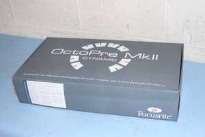 lot 111 image: Focusrite OctoPre MKII 8-Channel Professional Microphone Preamplifier Pre Amp with ADAT Optical Output