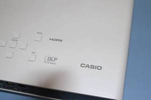 lot 119 image: Casio Signature Series Laser Light Source HD DLP 3D Ready Home Theater  Conference Projector - Projection System