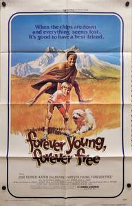 1976 Forever Young, Forever Free Original One Sheet Movie Poster - 27 x 41