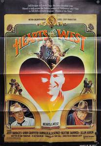1975 Hearts of the West Jeff Bridges, Andy Griffith - Original One Sheet 27 x 41 Movie Poster