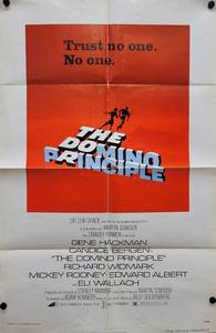 1977 The Domino Principle Gene Hackman, Candice Bergen 27 x 41 Original One Sheet Movie Poster