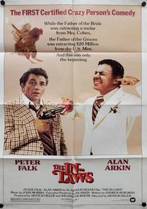 1979 Peter Falk, Alan Arkin The In-Laws Original One Sheet Movie Poster - 27 x 41