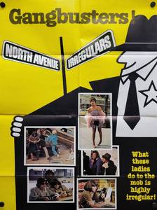 1979 The North Avenue Irregulars Movie Poster - 25 x 35-12 - Looks like an Original that someone trimmed the white border and the credits off