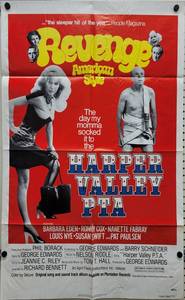 1978 Barbara Eden Harper Valley PTA Original One Sheet Movie Poster - 27 x 41