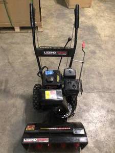 22 in. Two-Stage Gas Snow Blower with Recoil Start by Legend Force  Customer Returns See Pictures