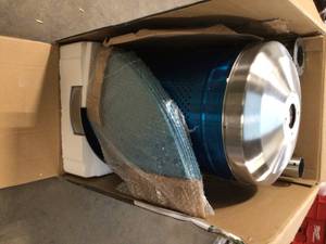 48000 BTU Stainless Steel Patio Heater by Hampton Bay  Customer Returns See Pictures
