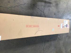 Lot of 4 60 in. x 80 in. Seabrooke LouverLouver White Hollow Core PVC Vinyl Interior Bi-Fold Door by Pinecroft Customer Returns See Pictures