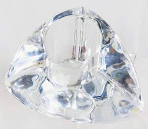 lot 80 image: Royal Copenhagen, Nambe & Nybro Corner Votives - Sweden  Germany  Denmark Candle Holders